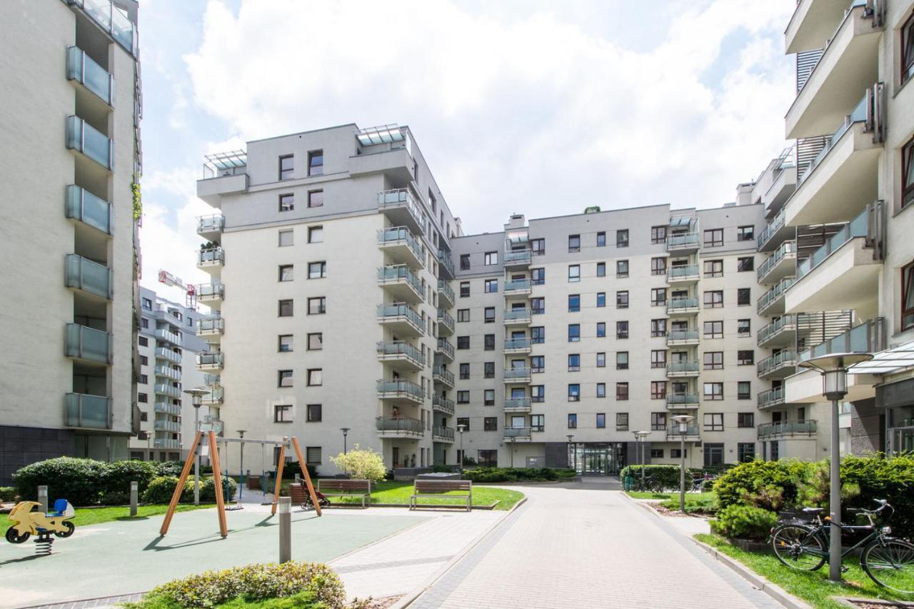 Mg Apartments Gieldowa Warschau Exterior foto